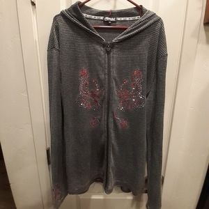 Zip up hoodie